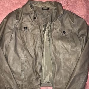 Cruelty Free Leather Jacket